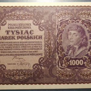 POLONIA POLAND 1000 MAREK POLSKICH 23/08/1919 P29 EBC