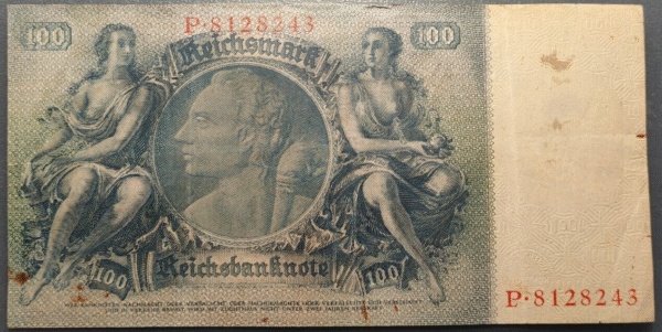 GERMANY ALEMANIA 100 REICHSMARK 1935 P183a MBC- - Imagen 2
