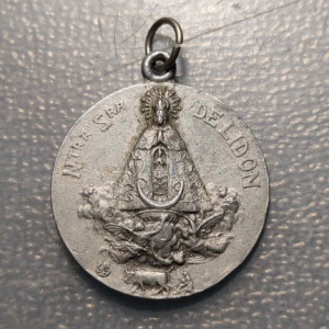 MEDALLA RELIGIOSA CASTELLON Nª Sª DE LIDON VERGE DE LLEDO SAGRADO CORAZON JESUS