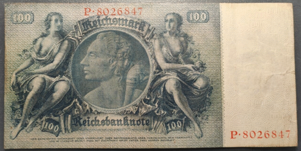 GERMANY ALEMANIA 100 REICHSMARK 1935 P183a MBC - Imagen 2