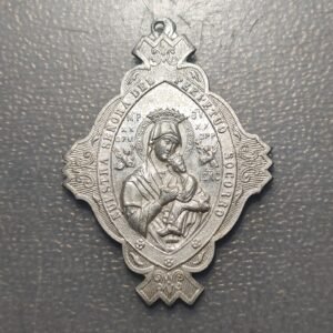 MEDALLA RELIGIOSA VALENCIA IGLESIA SAN JUAN HOSPITAL Nª Sª DEL PERPETUO SOCORRO