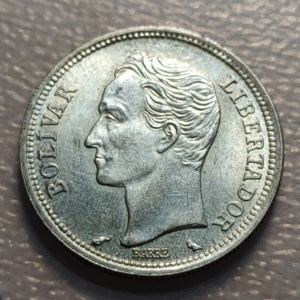 VENEZUELA 1 BOLIVAR 1965 SC UNC