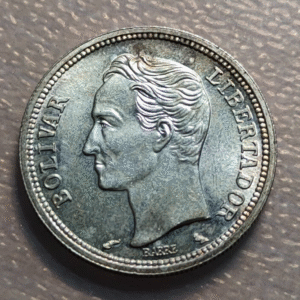 VENEZUELA 1 BOLIVAR 1965 SC UNC