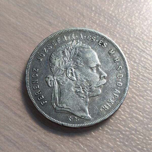 HUNGRIA HUNGARY 1 FORINT 1 FLORINES 1879 KB MBC