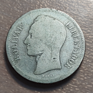 VENEZUELA 2 BOLIVARES 1902 BC