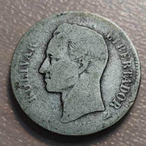 VENEZUELA 2 BOLIVARES 1904 BC