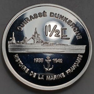 MARTINIQUE MARTINICA 1 1/2 EURO 2004 PROOF ESSAI BARCO SHIP SC UNC ESCASA