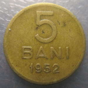 ROMANIA RUMANIA 2 BANI 1952