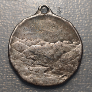 ITALIA MEDALLA PLATA I GUERRA MUNDIAL WWI XXIV GUERRA ARMADA 1917 31x28mm 11,21g