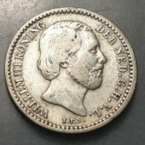 PAISES BAJOS HOLANDA NETHERLANDS WILLEM III 10 CENTS 1890 MBC-