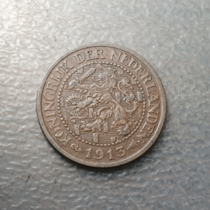 PAISES BAJOS - HOLANDA - NETHERLANDS 2 1/2 CENTS 1913 MBC