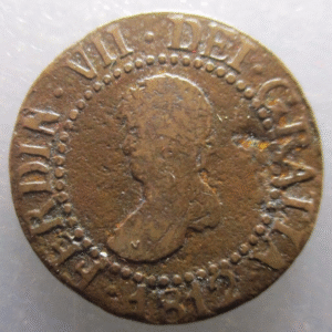 MALLORCA FERNANDO VII 12 DINERS 1812