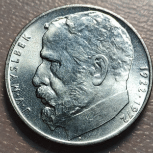 CHECOSLOVAQUIA CZECHOSLOVAKIA 50 KORUN 50 CORONAS 1972 J.V. MYSLBEK SC-