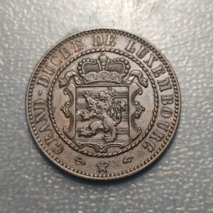 LUXEMBURGO LUXEMBOURG 10 CENTIMES 1855 A EBC