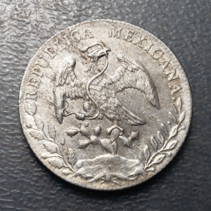 MEXICO CHIHUAHUA 8 REALES 1890 Ca MM