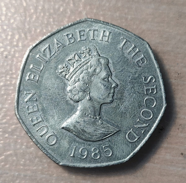 JERSEY 50 PENCE 1985 SC-