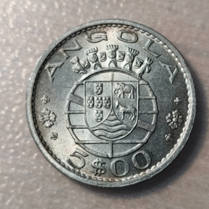 ANGOLA 5 ESCUDOS 1972 KM 81 SC UNC