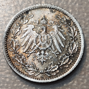 ALEMANIA GERMANY 1/2 MARK MEDIO MARCO HALF MARK 1916 SC UNC