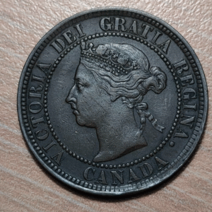 CANADA VICTORIA 1 CENT 1888 MBC+/EBC-