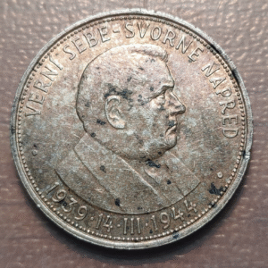 ESLOVAQUIA SLOVAKIA 50 KORUN 50 CORONAS 1944