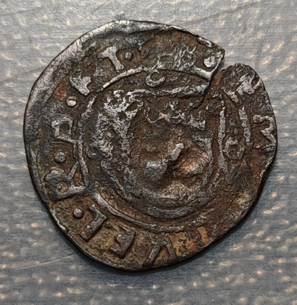 PORTUGAL MANUEL I CEITIL SF (1495-1521) POSIBLE RESELLO - Imagen 2