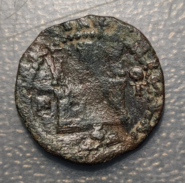 ESPAÑA TOLEDO FELIPE II 2 MARAVEDIS (1575-1580)