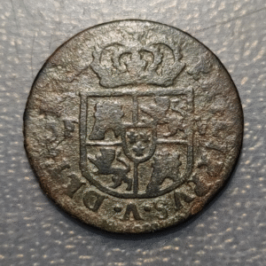 ESPAÑA VALENCIA FELIPE V SEISENO (1709-1713)