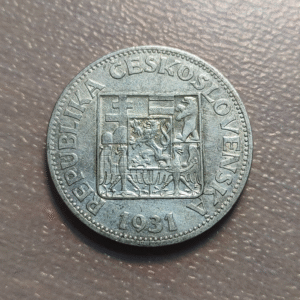CHECOSLOVAQUIA CZECHOSLOVAKIA 10 KORUN 10 CORONAS 1931 MBC/MBC+
