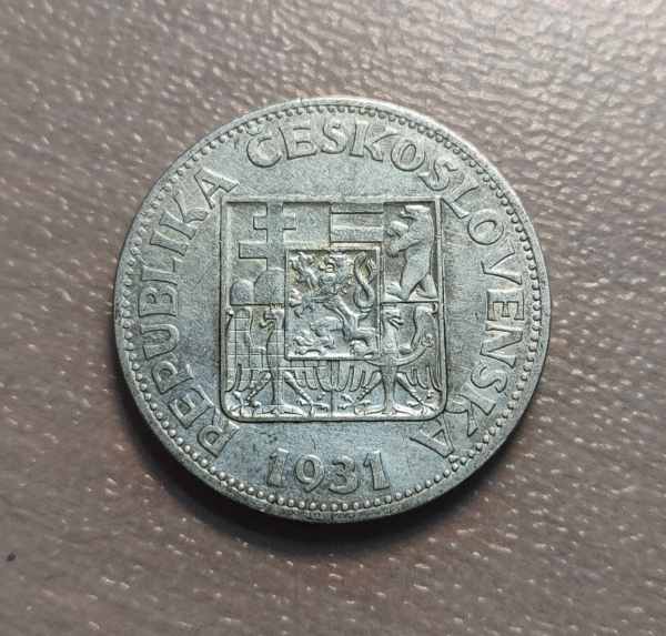 CHECOSLOVAQUIA CZECHOSLOVAKIA 10 KORUN 10 CORONAS 1931 MBC/MBC+