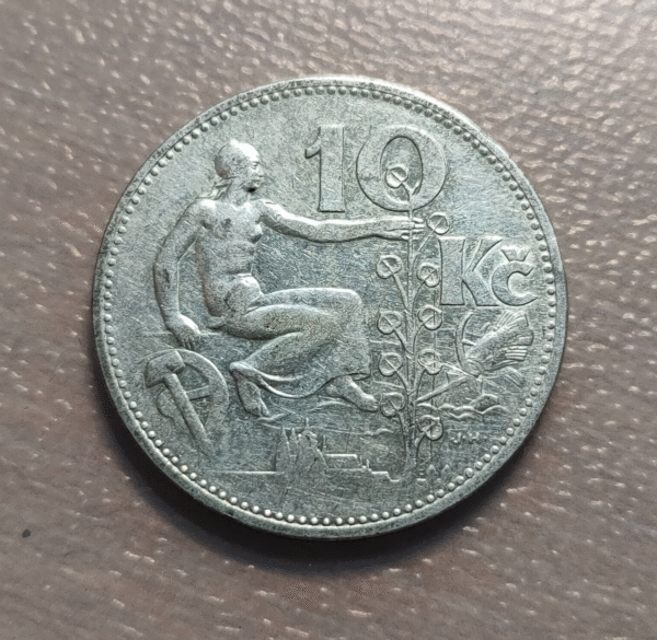 CHECOSLOVAQUIA CZECHOSLOVAKIA 10 KORUN 10 CORONAS 1931 MBC/MBC+ - Imagen 2