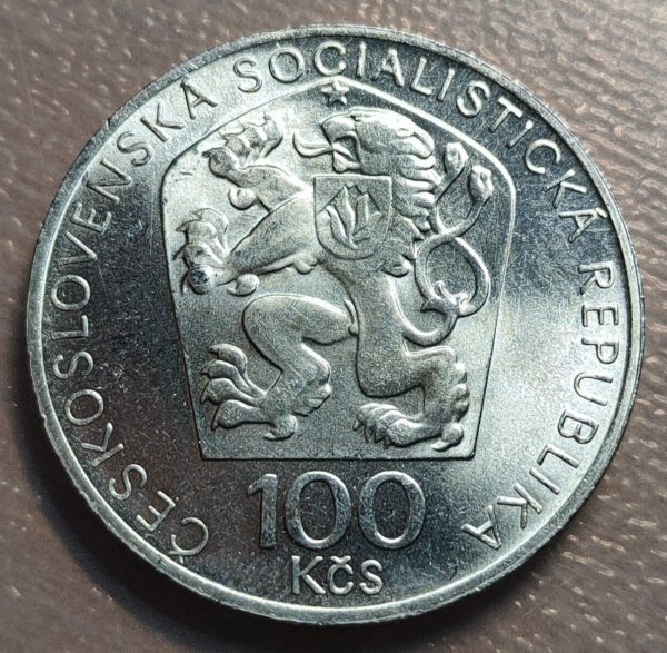 CHECOSLOVAQUIA CZECHOSLOVAKIA BEDRICH SMETANA 100 KORUN 100 CORONAS 1974 SC UNC - Imagen 2