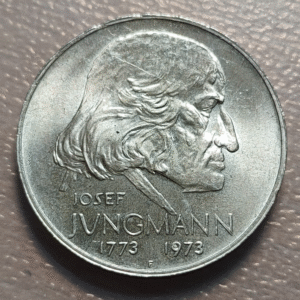 CHECOSLOVAQUIA CZECHOSLOVAKIA JOSEF JUNGMANN 50 KORUN 50 CORONAS 1973 SC UNC