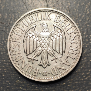 ALEMANIA GERMANY 2 MARK 2 MARCOS 1951 G MBC