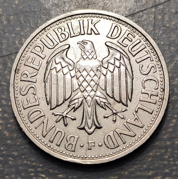ALEMANIA GERMANY 2 MARK 2 MARCOS 1951 F MBC