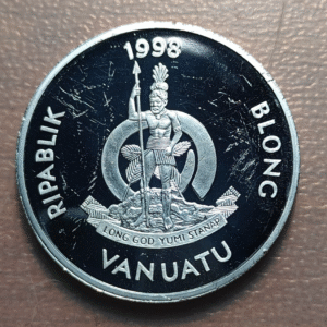 VANUATU 50 VATU 1998 MILL. 2000 KM 33 SCARCE ESCASA