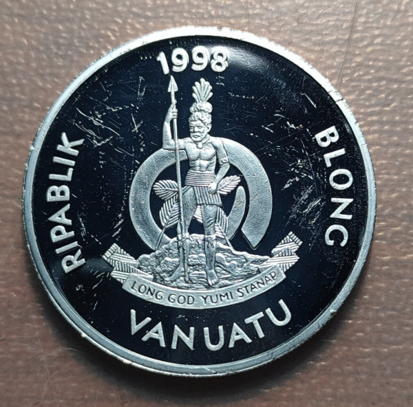 VANUATU 50 VATU 1998 MILL. 2000 KM 33 SCARCE ESCASA