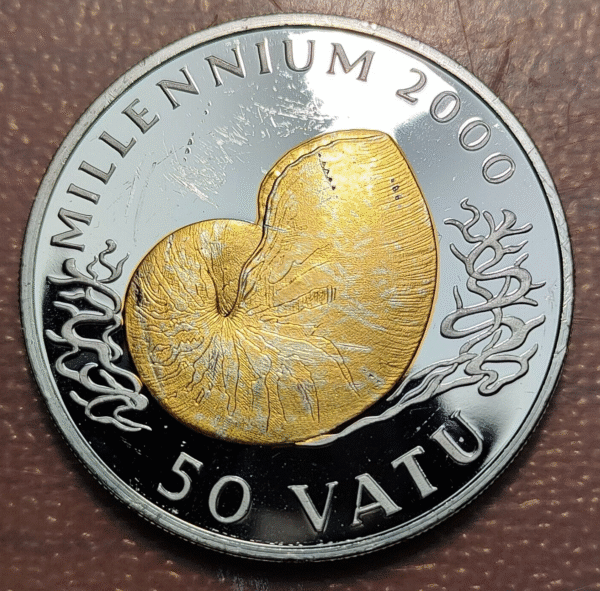 VANUATU 50 VATU 1998 MILL. 2000 KM 33 SCARCE ESCASA - Imagen 2