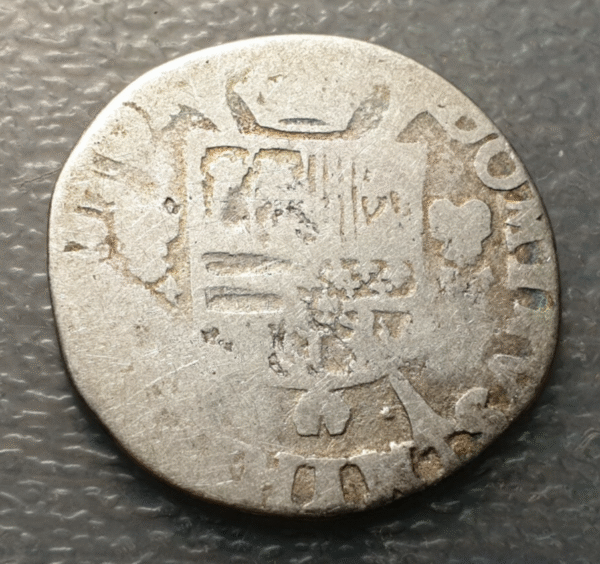 IMPERIO ESPAÑOL PAISES BAJOS DORDRECHT FELIPE II 1/5 FILIPSDAALDER ECU 1571? BC+ - Imagen 2