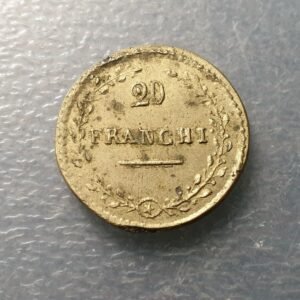 FRANCIA PONDERAL COIN WEIGHT MONETARY WEIGHT 20 FRANCS 20 FRANCOS 6,47 g