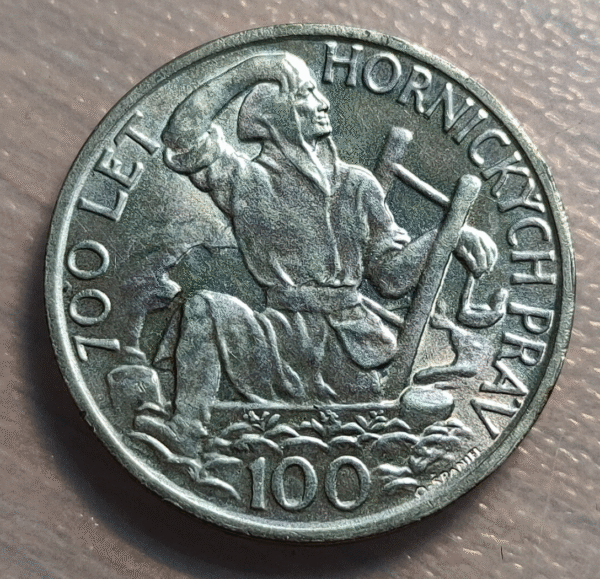 CHECOSLOVAQUIA CZECHOSLOVAKIA 100 KORUN 100 CORONAS 1949 SC-/SC - Imagen 2