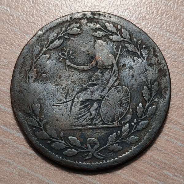 GREAT BRITAIN GRAN BRETAÑA 1/2 PENNY TOKEN 1811 WALTHAMSTOW ESSEX - Imagen 2