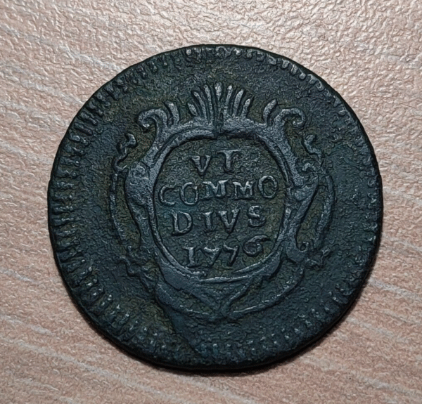 ITALIA SICILIA PALERMO FERDINANDO III INFANTE ESPAÑA 1 GRANO 1776 G.C. EBC+ - Imagen 2