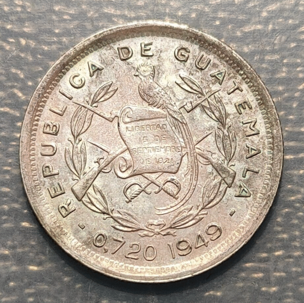 GUATEMALA 10 CENTAVOS 1949