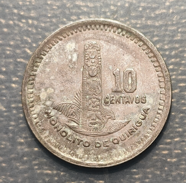 GUATEMALA 10 CENTAVOS 1949 - Imagen 2