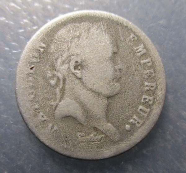 FRANCIA FRANCE NAPOLEON 1/2 FRANC 1/2 FRANCO 1808 A PARIS