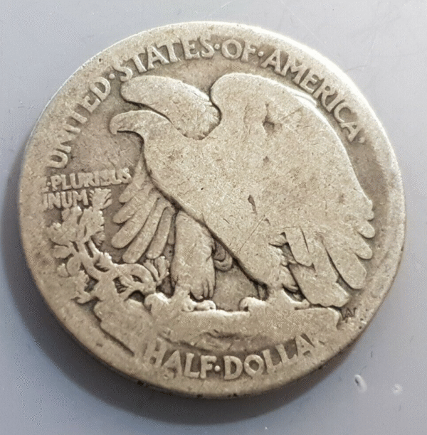 ESTADOS UNIDOS EEUU USA UNITED STATES - 1/2 DOLAR HALF DOLLAR 1917 - Imagen 2