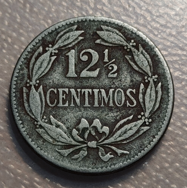 VENEZUELA 12 1/2 CENTIMOS 1946 BC/BC+ - Imagen 2
