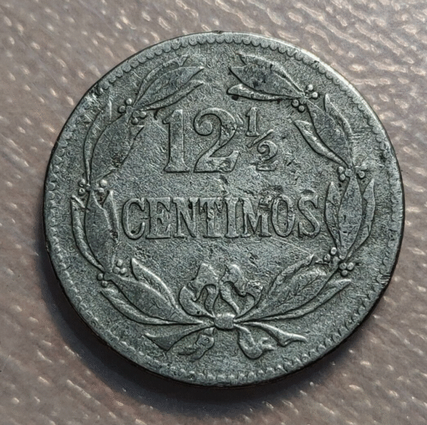 VENEZUELA 12 1/2 CENTIMOS 1946 - Imagen 2