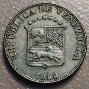 VENEZUELA 12 1/2 CENTIMOS 1958 EBC/EBC+
