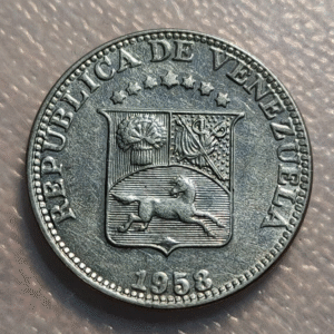 VENEZUELA 12 1/2 CENTIMOS 1958 EBC